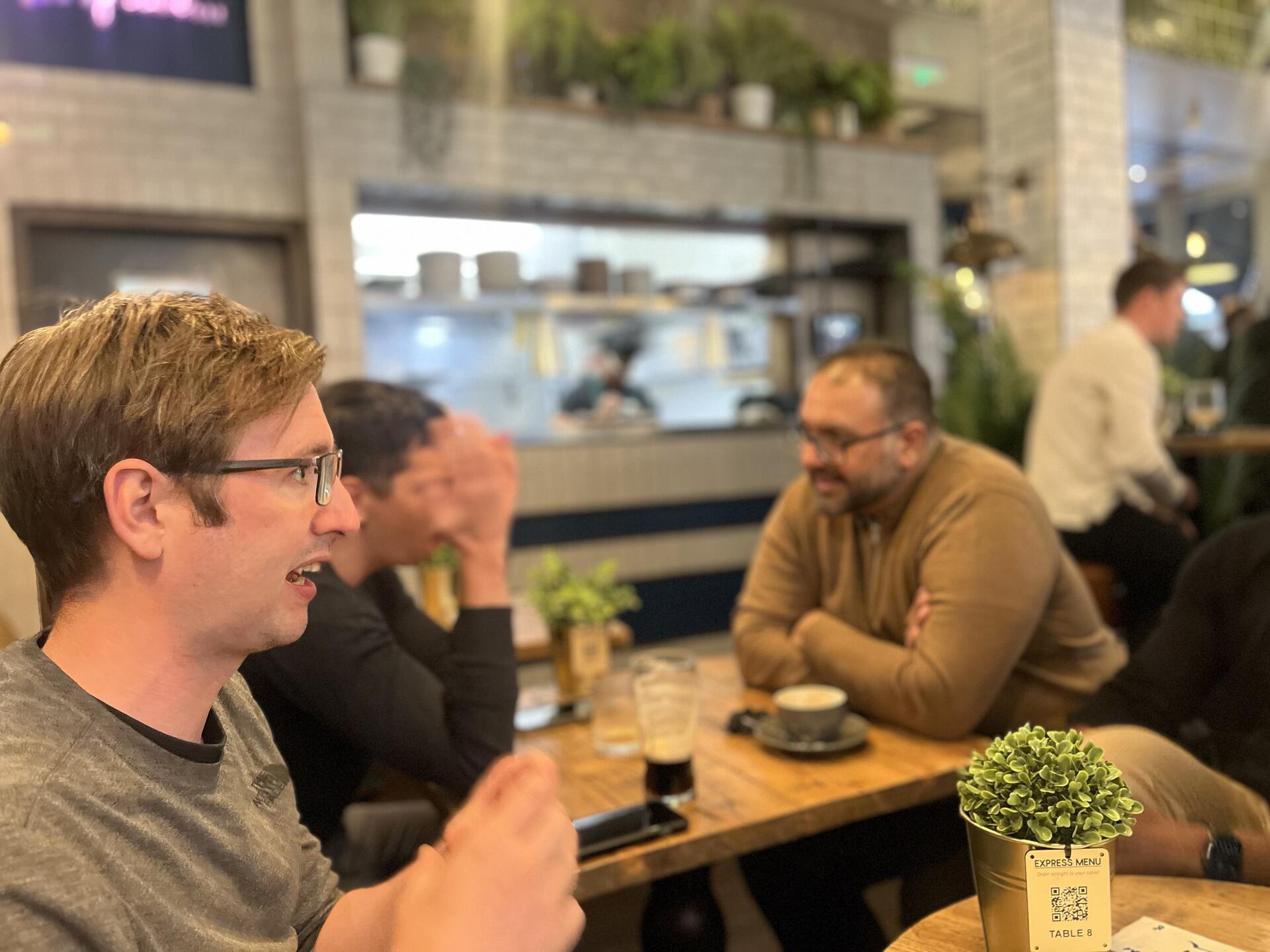 Technical discussion at LLM London