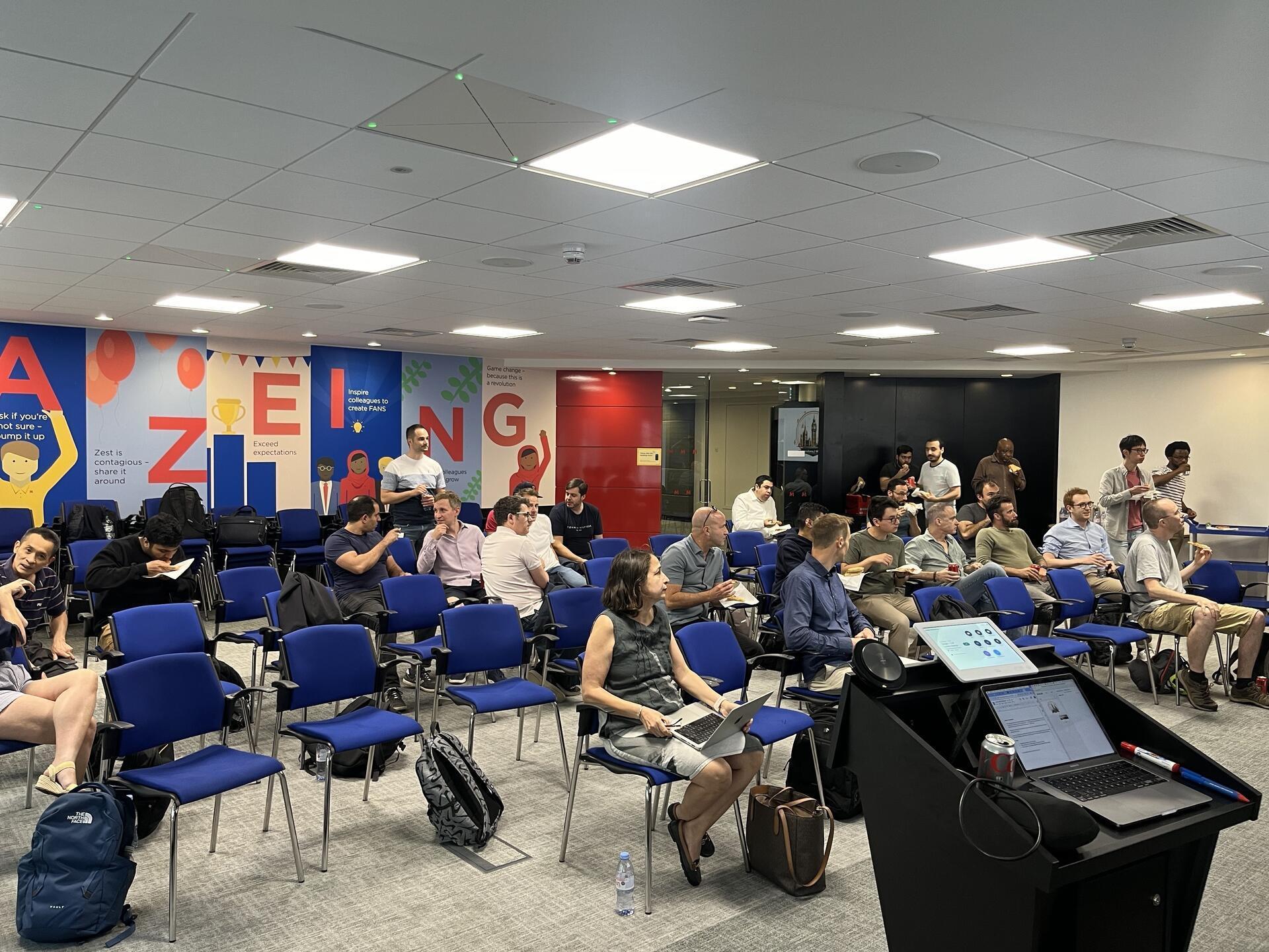Speaker presenting at LLM London