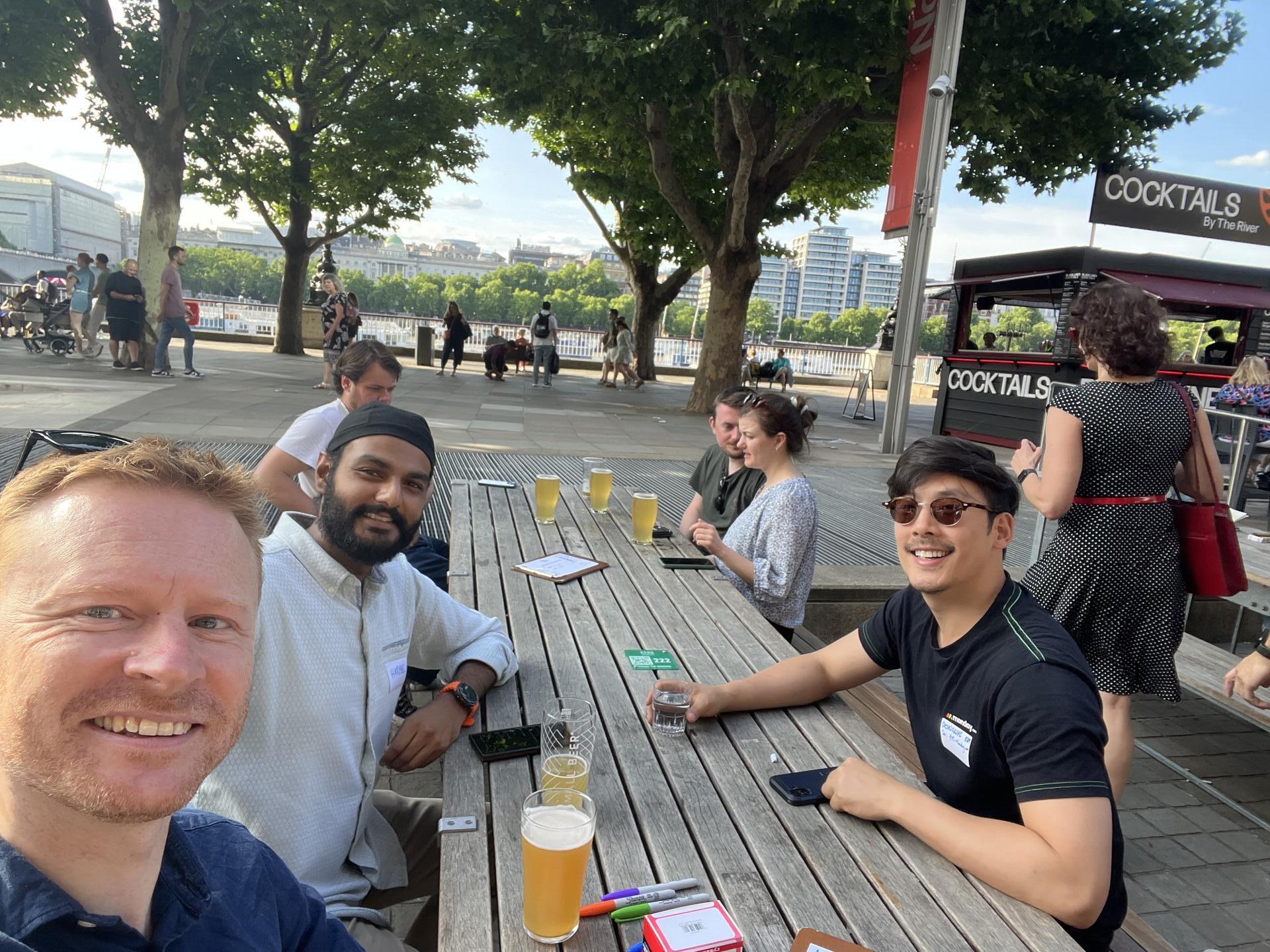 Community gathering at LLM London